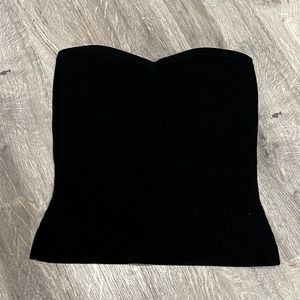 Babaton Sculpt Knit Sweetheart Tube Top BNWOT